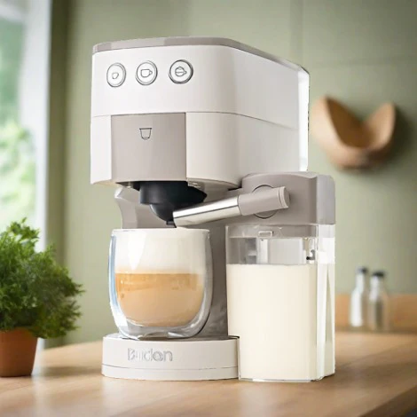 BUDAN One Touch - Coffee Pod Machine With Milk - Image 2
