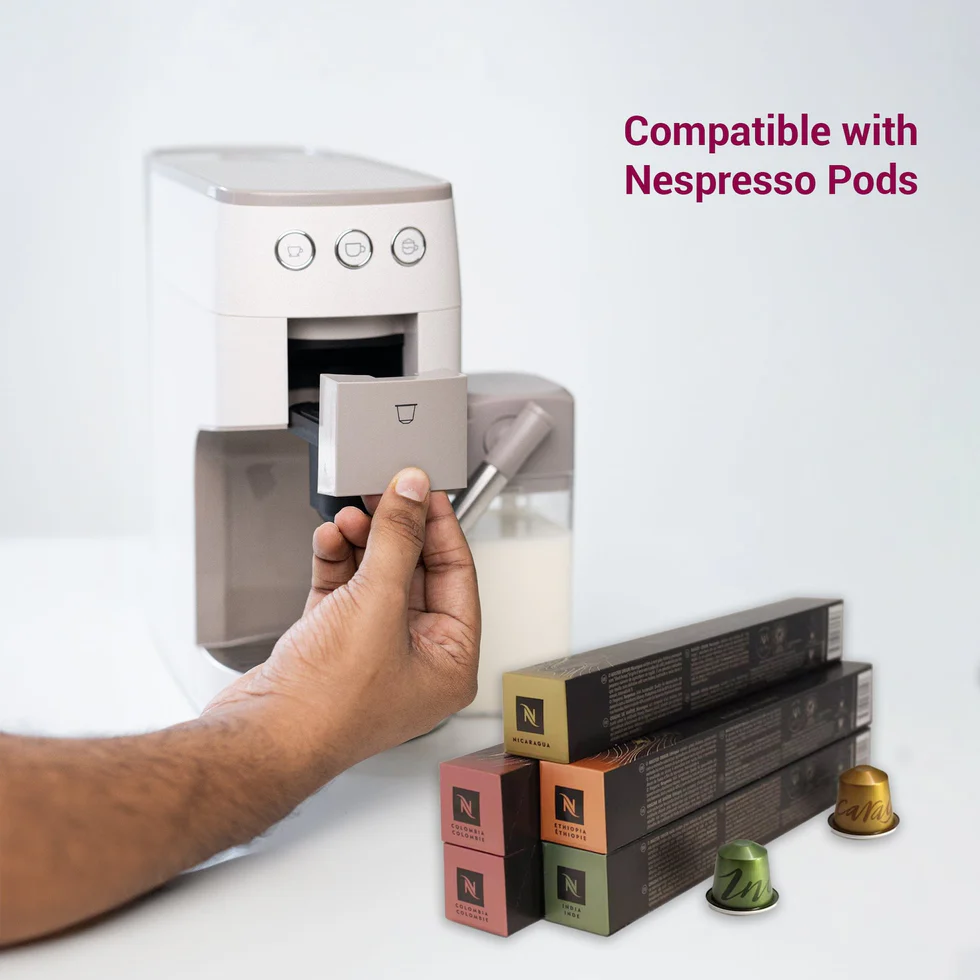 BUDAN One Touch - Coffee Pod Machine With Milk - Image 4