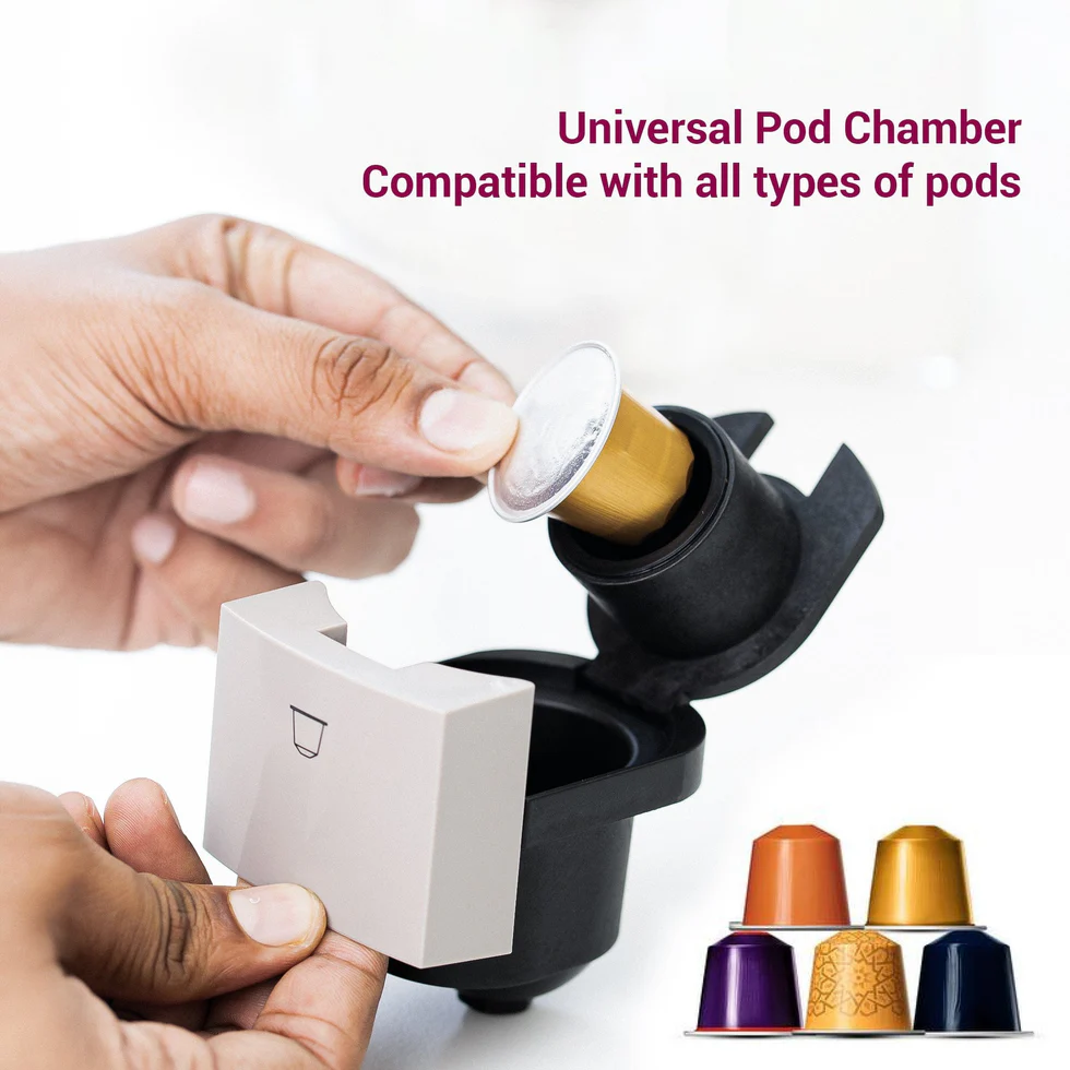 BUDAN One Touch - Coffee Pod Machine With Milk - Image 5