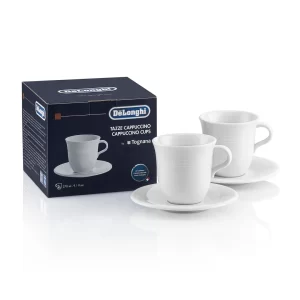 DeLonghi Set of 2 Ceramic Cups 270 ML