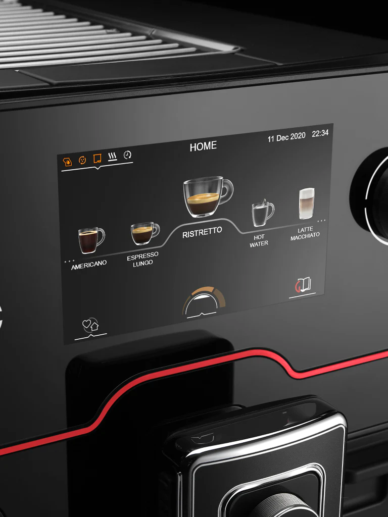 Gaggia Accademia Fully Automatic Espresso Machine, Bean-to-Cup Coffee Machine for Home and Office | Black ABS, Stainless Steel |New Model - Image 4